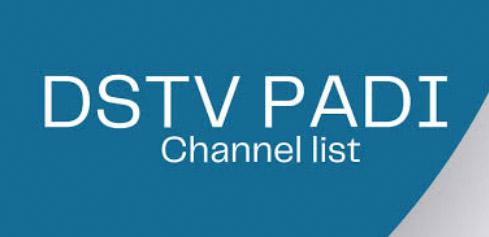 DStv Padi Channels List